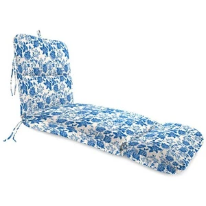 74 in. L x 22 in. W x 5 in. T Rectangular Outdoor Chaise Lounge Cushion in Suzie - Picture 1 of 9