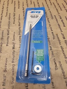 Kreg DECKDRIVER Kreg Deck Jig Driver Bit, collar de profundidad, llave Allen #DECKDRIVER - Imagen 1 de 8