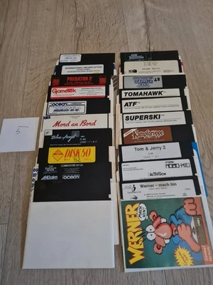 20 Originale Disketten C64 Commodore C64  5,25" - Bild 1 von 4