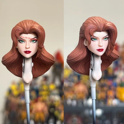 Painted 1/12 Comics Human Hawkgirl Head Carved Fit For 6''7'' Action Figure Body - Изображение 1 из 4