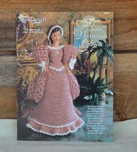 Needlecraft Shop Crochet Ladies of Fashion Hanna's Venetian Doll Gown #962508 - Picture 1 of 6