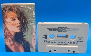 Mariah Carey : Vision Of Love (Cassette Tape Single 1990 Columbia) *Rare* *VG* - Picture 1 of 2