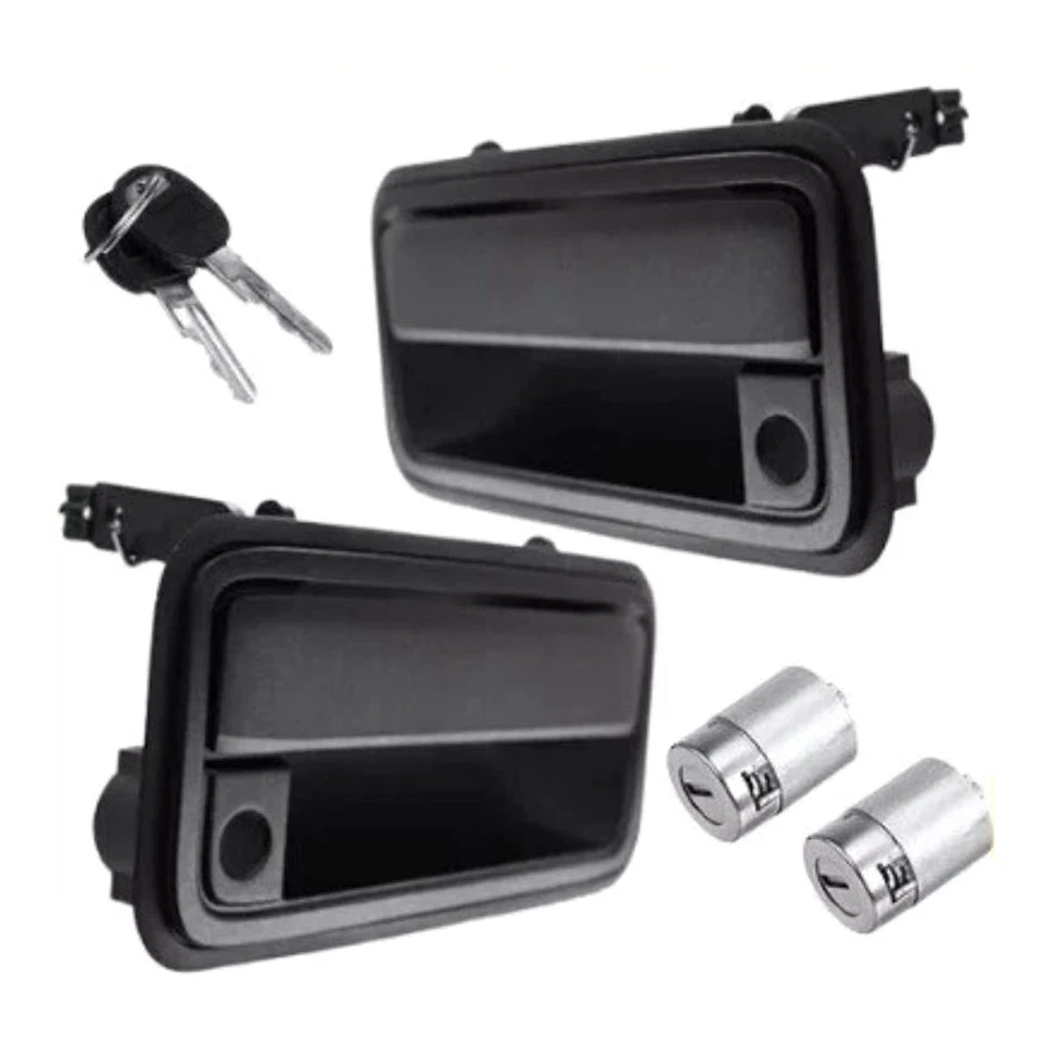 1 Pair (LH&RH) Front Exterior Door Handle 1988-2000 For Chevrolet C3500 - Image 1 of 4