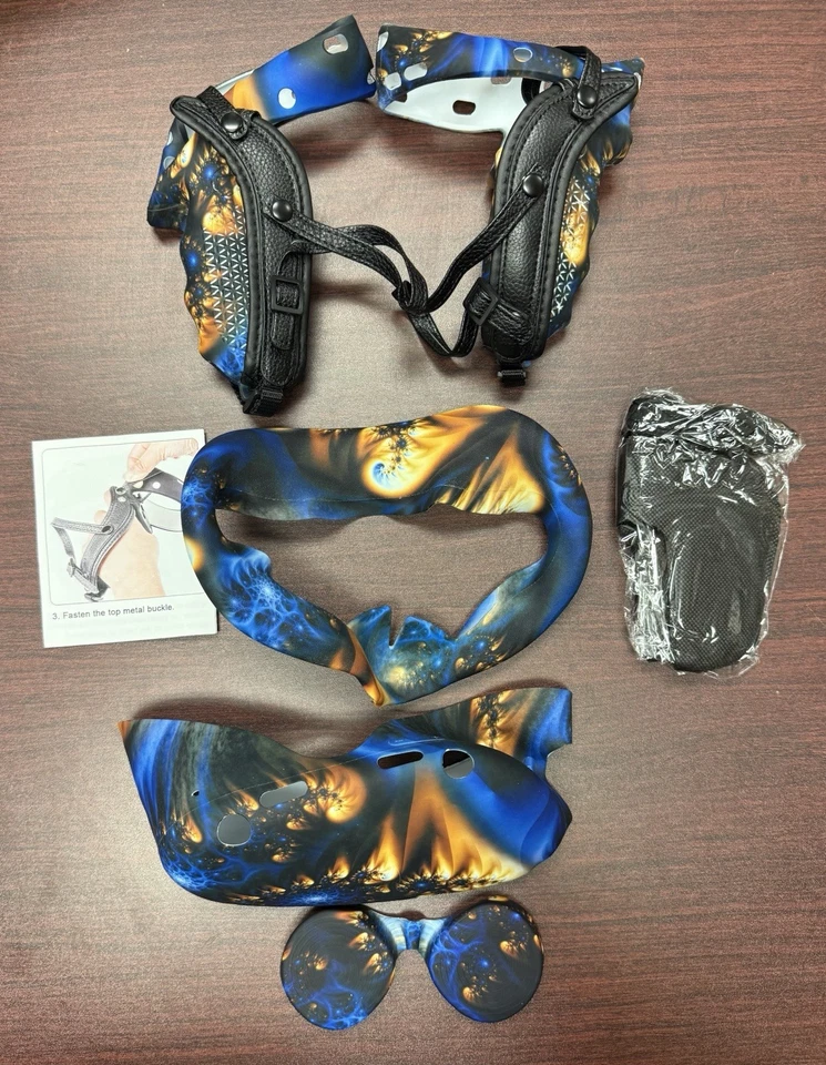 Funda Protectora Accesorios Oculus Quest 2 Azul - A0008 Foto 1 de 4