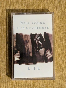 1987 Neil Young & Crazy Horse Cassette Tape LIFE Tested - Picture 1 of 3