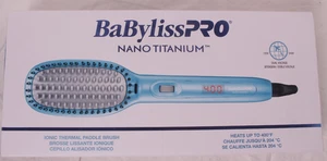 NEU BaByliss PRO Nano Titanium Ionic Thermal Paddle Brush - Bild 1 von 3