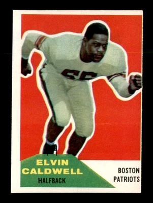 1960 Fleer #120 Elvin Caldwell RC EX/EX+ X3513541 - Image 1 of 3