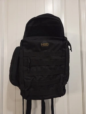 High Speed Daddy Black Tactical Baby Diaper Backpack Waterproof - NEW - Image 1 of 4
