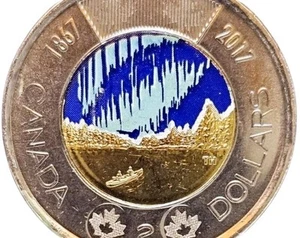 2017 Canada - Dance Of The Spirits - Snow Cap Error - Shifted Colours BU UNC!! - Picture 1 of 2