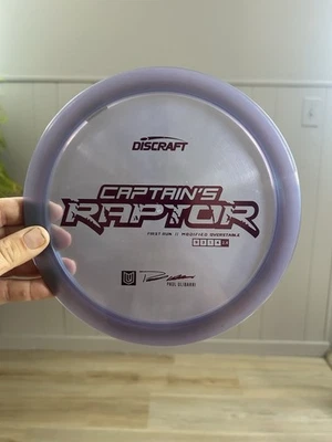 Discraft Color Shift First Run Captains Raptor 173-174g - Image 1 of 4
