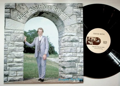 David Ring Thou Shalt Not Bellyache LP Music City MCDR-105 Sermon - Image 1 of 4