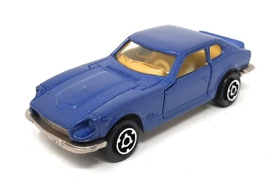 Majorette n. 229 Datsun 260 Z blu. Vintage. Prodotto in Francia. metallo 1/60 - Immagine 1 di 2
