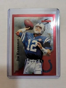 1995 Score Red Siege JIM HARBAUGH #193 INDIANAPOLIS COLTS MICHIGAN WOLVERINES 🏈 - Picture 1 of 2