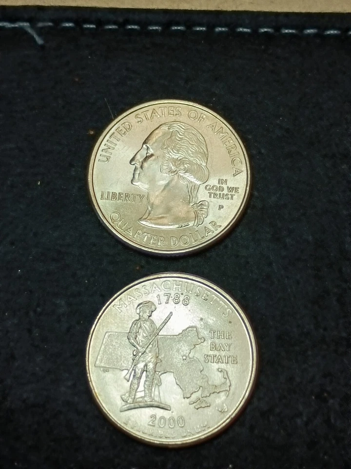 2000-P Massachusetts 50 States Quarter-From US MInt Bag - Image 1 of 1