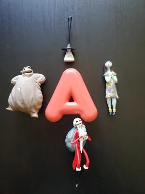 The Nightmare Before Christmas - Lot Of 4 Figures - Yujin - Touchstone Pictures  - Image 1 of 4