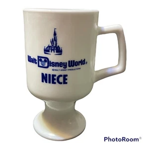 Vintage Walt Disney World White Niece Mug Cup - Picture 1 of 5