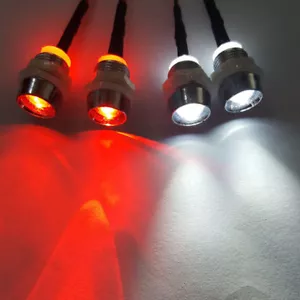 RC Car 4 Led Light Kit For Traxxas Slash X-Maxx Skully Grave Digger 4tec - Picture 1 of 4
