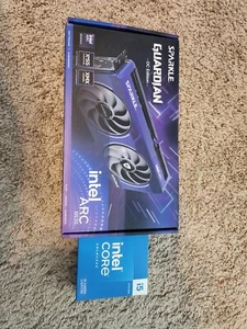 Intel i5-14600K Processor + ARC B570 Graphics Card - Picture 1 of 6