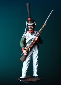 ⭐️Figurine Toy Miniatures Grenadier Russian 54mm Tin Soldiers 1\32. Painted⭐️ - Picture 1 of 3