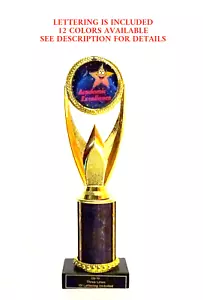 ACADEMIC EXCELLENCE TROPHY SCHOLASTIC EXCELLENCE AWARD ( 12 COLORS ) - Picture 1 of 4