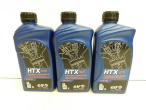 25,95€/l ELF HTX 909 3 x 1 Liter Rennöl mit Rizinus - Picture 1 of 1