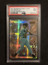 1997 Bowman's Best Cuts #BC4 Cal Ripken Jr Atomic Refractor PSA 9