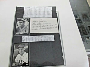 Travis Jackson New York Giants Hall of Fame Hand signed w/COA - Picture 1 of 3