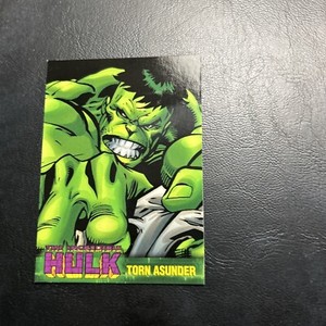 11d The Incredible Hulk Marvel 2003  Topps #28 Torn Asunder