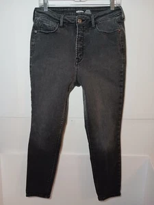 Old Navy Rockstar Super Skinny Extra High Rise Jeans Girls Sz 14P Black 30X24 - Picture 1 of 12