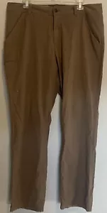 Marmot Men's Hiking Pants Lightweight Brown/Dark Khaki 36x31.5 EUC - Picture 1 of 7