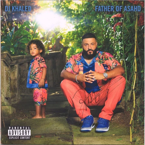 DJ Khalid Autographed Father of Asahd Album JSA Fanatics Authentic Certified Cover
