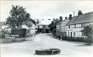 POSTAL FOTO REAL DE BELL SQUARE, WEOBLEY, (CERCA DE HEREFORD), HEREFORDSHIRE - Imagen 1 de 2