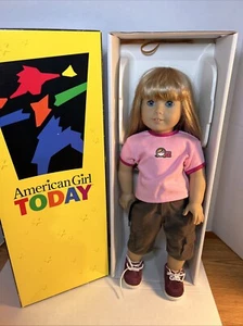 Vintage American Girl Of Today Doll Just Like You, Blonde Hair Blue Eyes - Picture 1 of 4