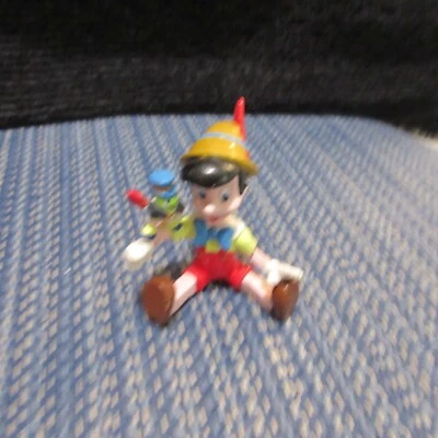 Pinocchio Jiminy Cricket  Cake Topper Toy  Disney Applause Vintage - Image 1 of 3