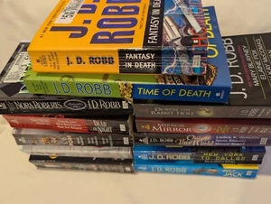 12 Books - Nora Roberts as JD Robb: Remember When-Rabbit Hole-Fantasy In Death - Picture 1 of 7