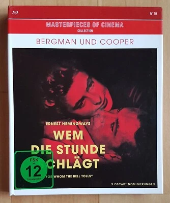 WEM DIE STUNDE SCHLÄGT - Ingrid Bergman, Gary Cooper - MEDIABOOK (2 Blu-rays) - Bild 1 von 4