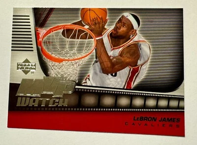 2006-07 Upper Deck MVP Watch LeBron James #MVP-LJ - Image 1 of 2