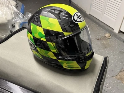 Arai Regent-X Helmet Patch Yellow Sz M - Image 1 of 3