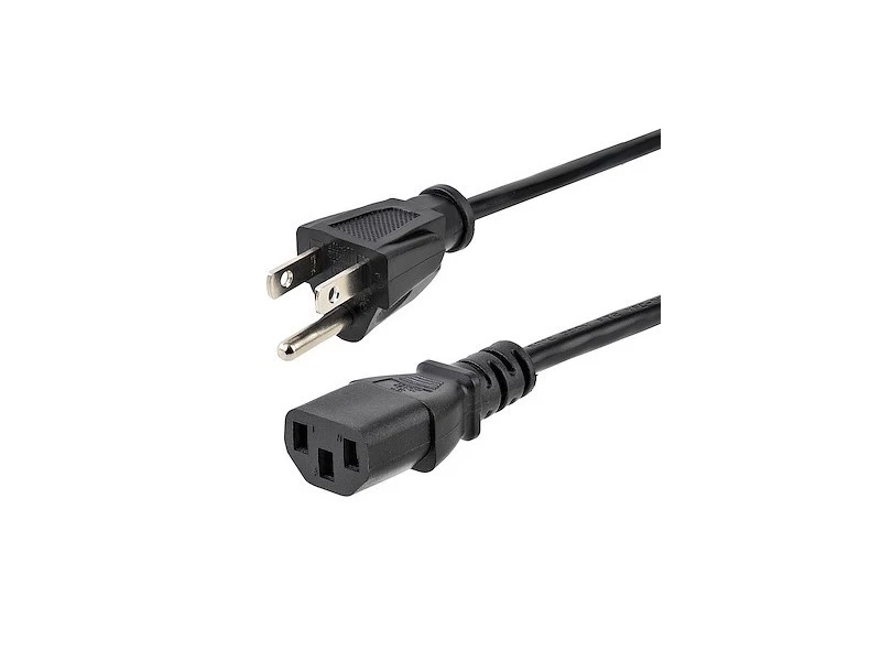 25ft Power Cord, NEMA 5-15P to C13 Cable - Image 1 of 1