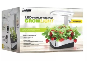 Feit Electric LED 37W Grow Light Stand 13.3 L x 10 H x 13 W in. GLP20TABLE37 NEW - Picture 1 of 5