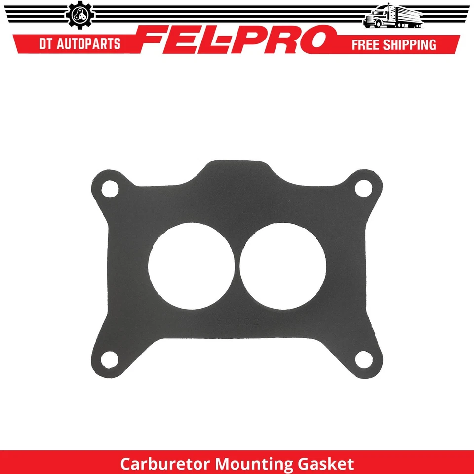For 1974-1983 Jeep Cherokee Carburetor Mounting Gasket Fel-Pro 1975 1976 1977 - Image 1 of 1
