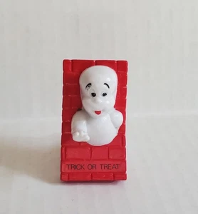 Casper the Friendly Ghost Brick Wall Halloween PVC Figure 1989 Applause - Picture 1 of 12