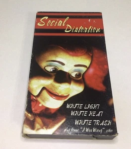 Social Distortion White Light White Heat White Trash Promotional Promo VHS Tape - Picture 1 of 24