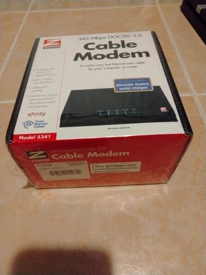Zoom 5341H Cable Modem-Factory Sealed! - Image 1 of 3