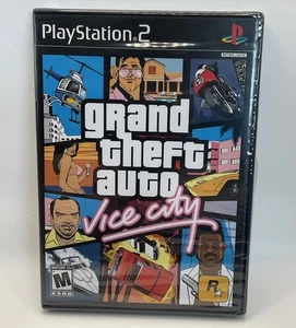 Grand Theft Auto: Vice City PS2 Brandneu Sealed Playstation 2 Teil Set - Bild 1 von 4