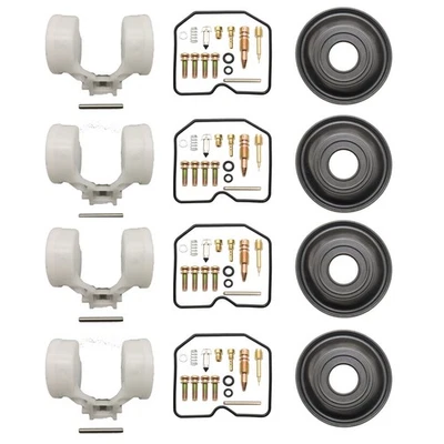 4 x Carburador Reparación Carburador Reconstrucción Kit Flotador PARA Triumph Keihin Legend TT 98-01 Foto 1 de 4