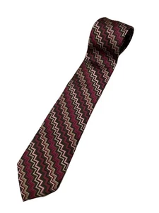 Missoni men's Luxury Tie Made In Italy Multicoloured patterned luxury - Picture 1 of 5