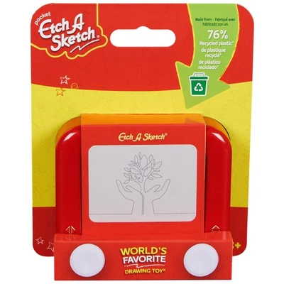 Etch A Sketch - Recyclable version - Create infinite drawings with this mag - Изображение 1 из 3