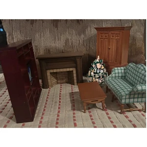 Museum Of American Folk Art Sammlung Vintage Miniatur Möbel TV Set Konvolut - Bild 1 von 20