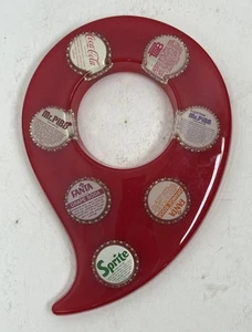 Expositor de tapa de botella Atlanta embotellado de Coca-Cola raro - Imagen 1 de 15